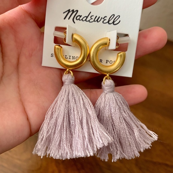 NWT Madewell Tassel Earrings - Picture 6 of 6